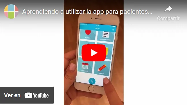 App móvil nutricional - Nutricionista diabetes