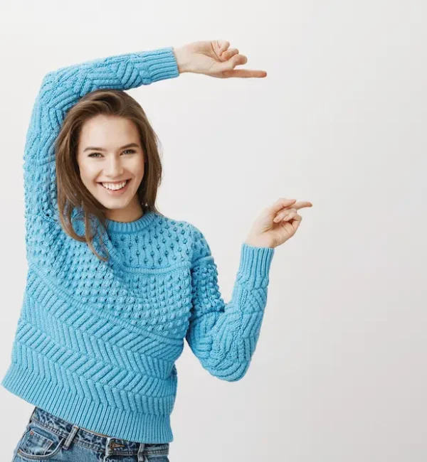 attractive-smiling-happy-woman-pointing-fingers-right attractive-smiling-happy-woman-pointing-fingers-right